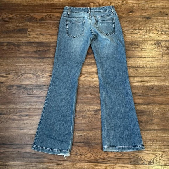 Jacob Low Rise Bootcut Flare Jeans Women 5/6 Y2K Light Wash Y2K Vintage 2000s - Picture 7 of 7